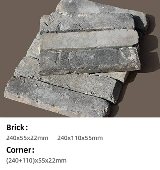 Reclaimed Brick Size